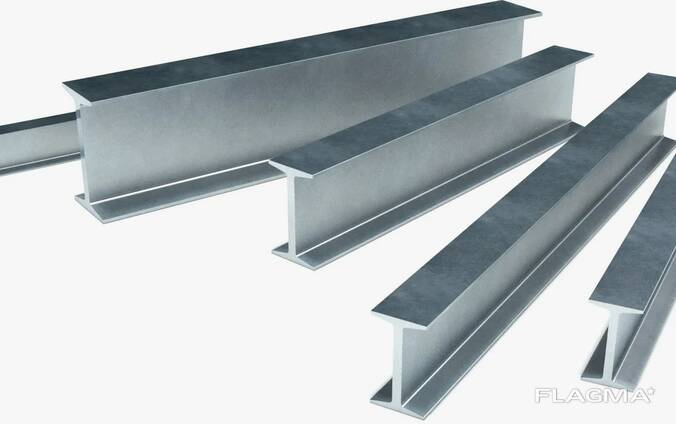 Балка металлическая двутавровая, Размер: 10-600 мм, Вид: Б1, Марка: С255