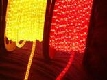 Дюралайт круглый 2-х жильный LED. Цвет: красный, желтый - фото 1