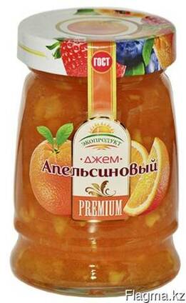 Джем домашний Апельсиновый, Премиум ТМ "Экопродукт"