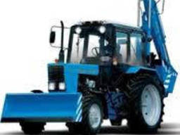 Экскаватор-бульдозер ЭО-2621 (бульдозерный отвел)