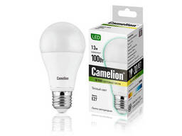 Эл. лампа светодиодная Camelion LED13-A60/830/E27, Тёплый