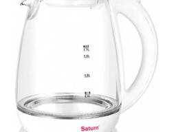Электрический чайник Saturn ST-EK8428 стекло (белый)
