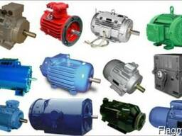 Электродвигатели складского хранения и б/у
