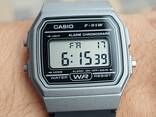 Электронные наручные часы Casio F-91. Оригинал. Япония. Винтажные часы - фото 3