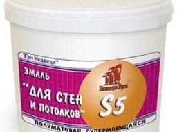 Эмаль латексная "Для стен и потолков" S5