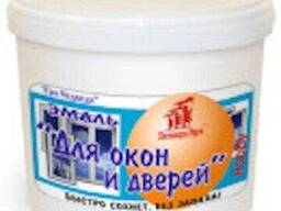 Эмаль ВДАК "по дереву" (Hobby) белая 12 кг