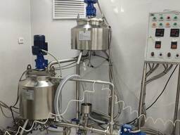 Емкостное оборудование (Линия для производства косметики)