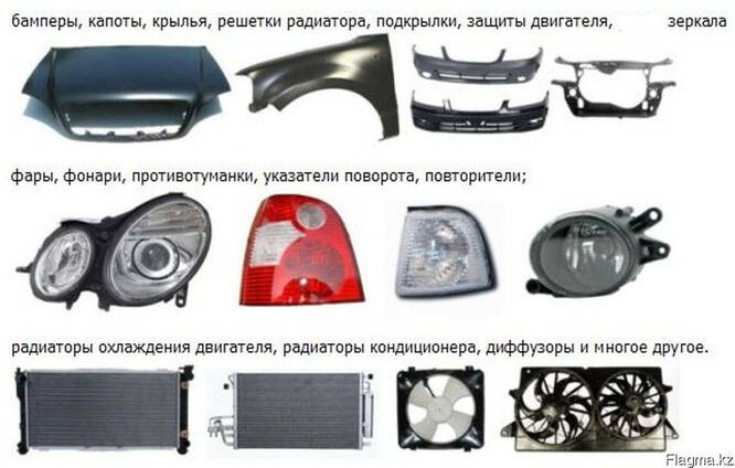 Абсолютно все по кузову в наличии 15000 наим. и на заказ