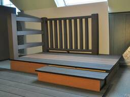 Фасадные панели, напольный и террасный декинг, ограждения ДПК