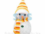 Фигура светодиодная "Снеговик" 17см, RGB - photo 3