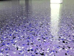 Флоки или «чипсы» для наливных полов.