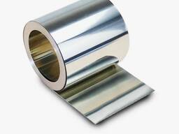 Фольга титановая ВТ1-0; ОТ4-0 s= 0.002-0.5 мм, Ширина: 40-300 мм в Алматы