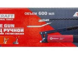 Forcekraft Шприц для нагнетания густой смазки ручной 600мл в комплекте с...
