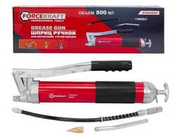 Forcekraft Шприц для нагнетания густой смазки ручной 800мл в комплекте с...
