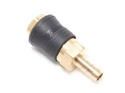 Forsage Быстроразъем пневматический с клапаном "елочка" 12мм (ONE Touch) 14920. ..
