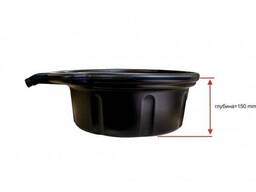 Forsage Емкость пластиковая для слива отработанного масла, 16л (Ø 400мм, глубина 150мм). ..