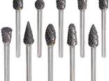 Forsage Набор шарошек металлических разнопрофильных по металлу ''Profi''10пр. (Ø. .. - photo 2