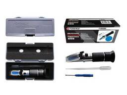 Forsage Рефрактометр 3в1(антифриз, электролит, омывающая жидкость), в пластиковом. ..