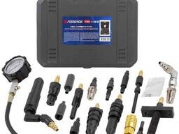 Forsage Тестер компрессии дизельного двигателя, манометр в комплекте с переходниками. ..