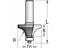 Фреза WPW RW01305 радиусная R1,3 D15,4