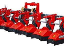 Фрезерные междурядные культиваторы.10-ти и 12-ти рядные на складной раме