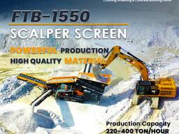 FTB 15-50 Мобильный Скальперный Грохот