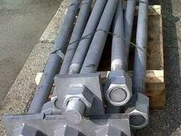 Фундаментные пластины с анкерами. Производство