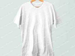 Футболки для корпоративных клиентов премиум качества 95%/5% (Хлопок / лайкра) Синий...