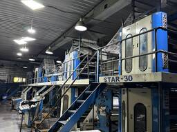 Газетная рулонная офсетная машина NBG STAR -30-4 башни 2 фальцаппарата.