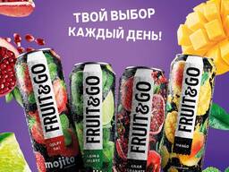 Газированные напитки "FRUIT&amp;GO"