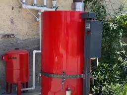 Газогенераторный котёл для теплиц из шин, пластика автосервис