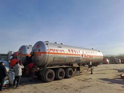 Газовоз цистерна полу прицеп резервуар для газа LPG Китай 2015