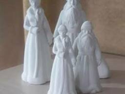 Гипсовые новогодние игрушки