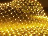 Гирлянды новогодние уличные Сетка, гирлянды Сетки - фото 3