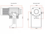 GoboPro-X55 универсальный мощный гобо проектор для уличной рекламы. - photo 2