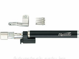 Горелка газовая, тип "Карандаш" c пьезоподжигом + 4. ..