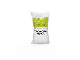 Гороховая мука в мешках