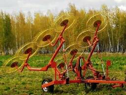 Грабли колёсно-пальцевые прицепные ГКП-6.1М