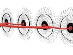 Грабли сеноворошилка от 4-10 колес ширина захвата от 3-8 м.