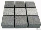 Гранит брусчатка пиленка термичка 3см 4 см 5 см 8 см опт - фото 1