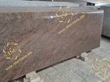 Гранит Tiger Skin, Wine Red, Brown Granite - фото 7