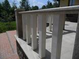 Гранит-Травертин изделия балясины, перила, тумбы, колонны - фото 9