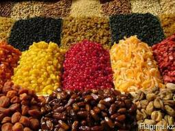 Грецкий орех, Арахис, курага, изюм, Вишня, Клюква, Фундук