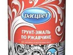 Грунт-эмаль по ржавчине (3 в 1) черная 17 кг