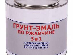 Грунтовка-Эмаль по ржавчине 3 в 1