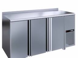 Холодильный стол POLAIR TM3-G с бортом. Объем	400 л Рабочая поверхность	нерж. сталь Количе