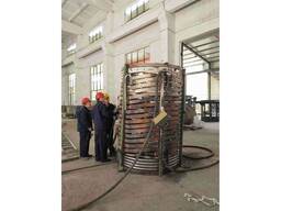 Индукционная электропечь в стальном курсе