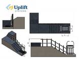 Инвалидный подъёмник (Наклонная безбарьерная подъёмная платформа) - фото 1