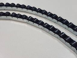 Изгибаемая роликовая дорожка 100Z гравитационные полочные стеллажи