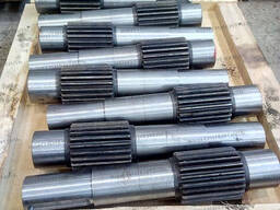 Изготовление валов-шестерен, зубчатых колес, конических шестерен, шлицевых валов, и т. д